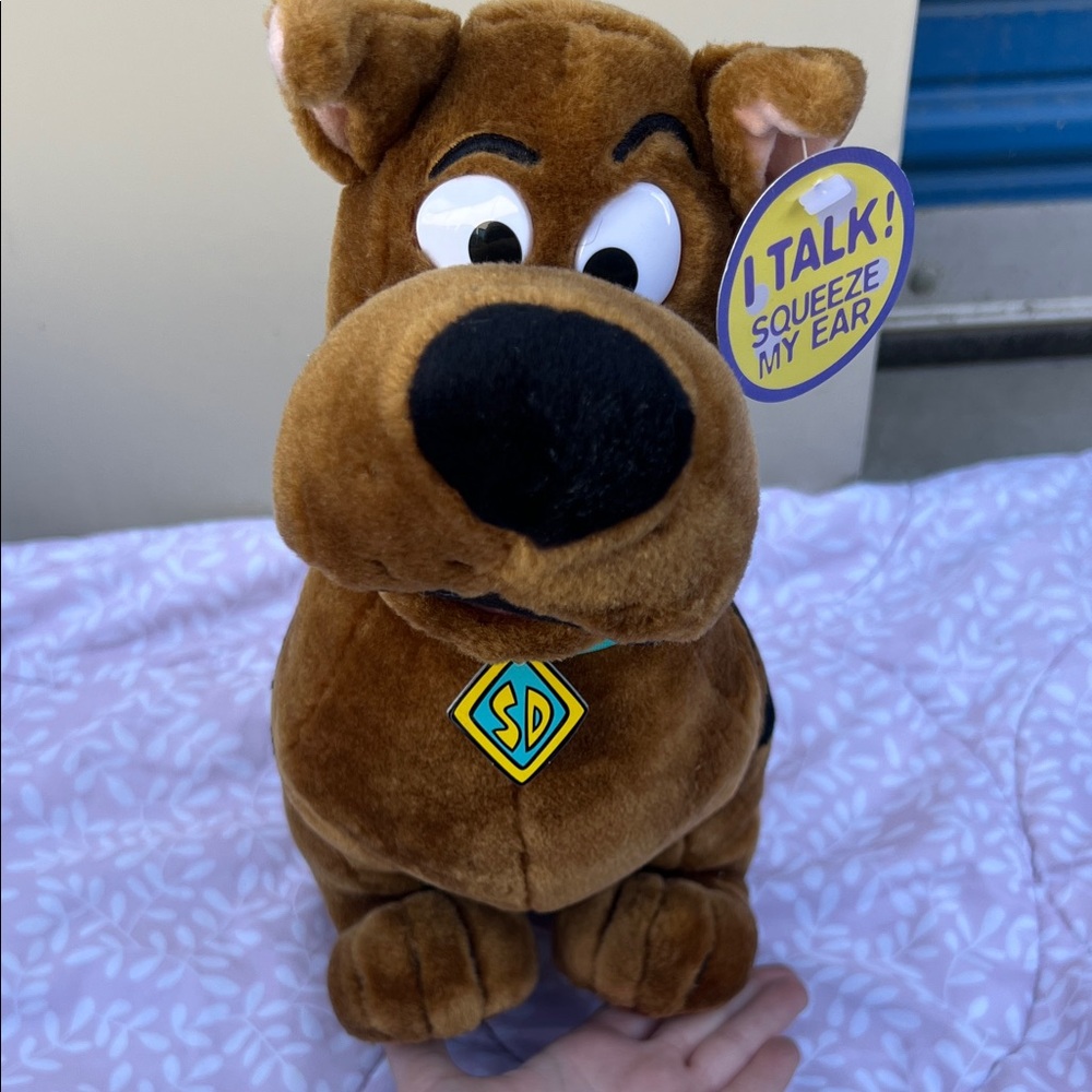 #66 Scooby-Doo Interactive Plush Toy - Brown